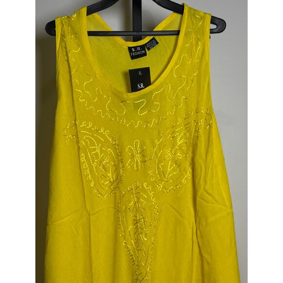 Women Ladies Sleeveless Tie-dye Beach Summer Sundress
Flare Asymmetrical Design - Picture 3 of 4